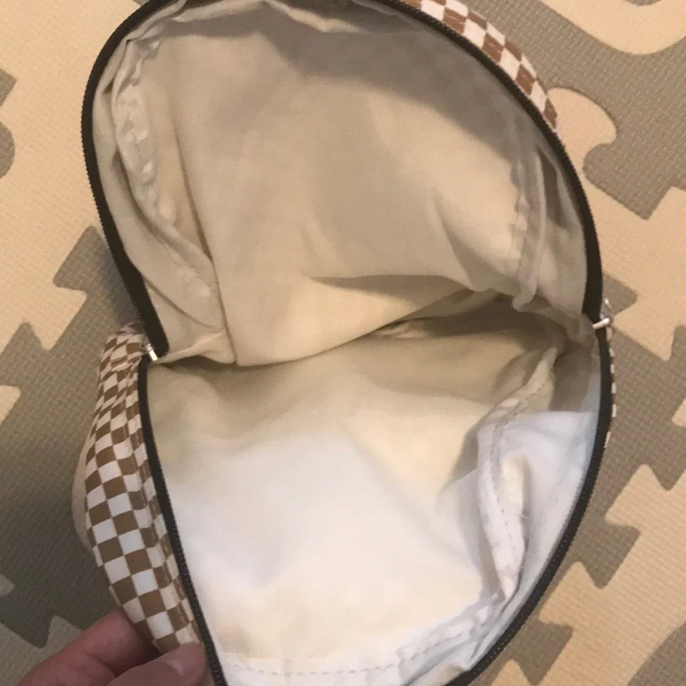 NWT Checkered Mini Backpack